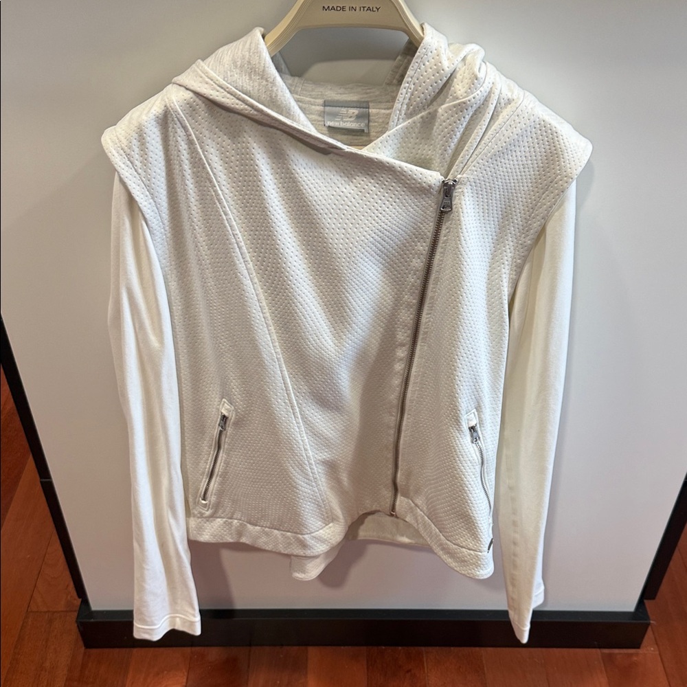 New Balance Gray Hooded Jacket